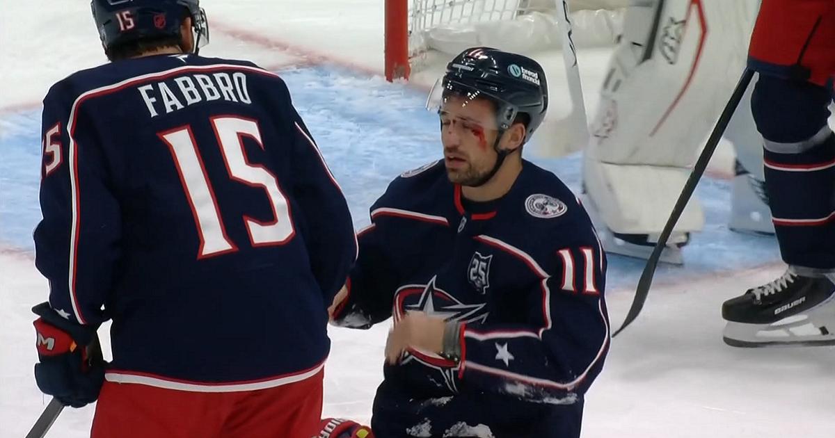 Miles Wood-Dougie Hamilton-High Stick