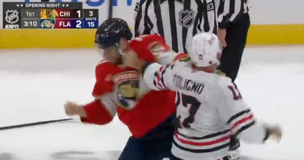 AJ Greer and Nick Foligno