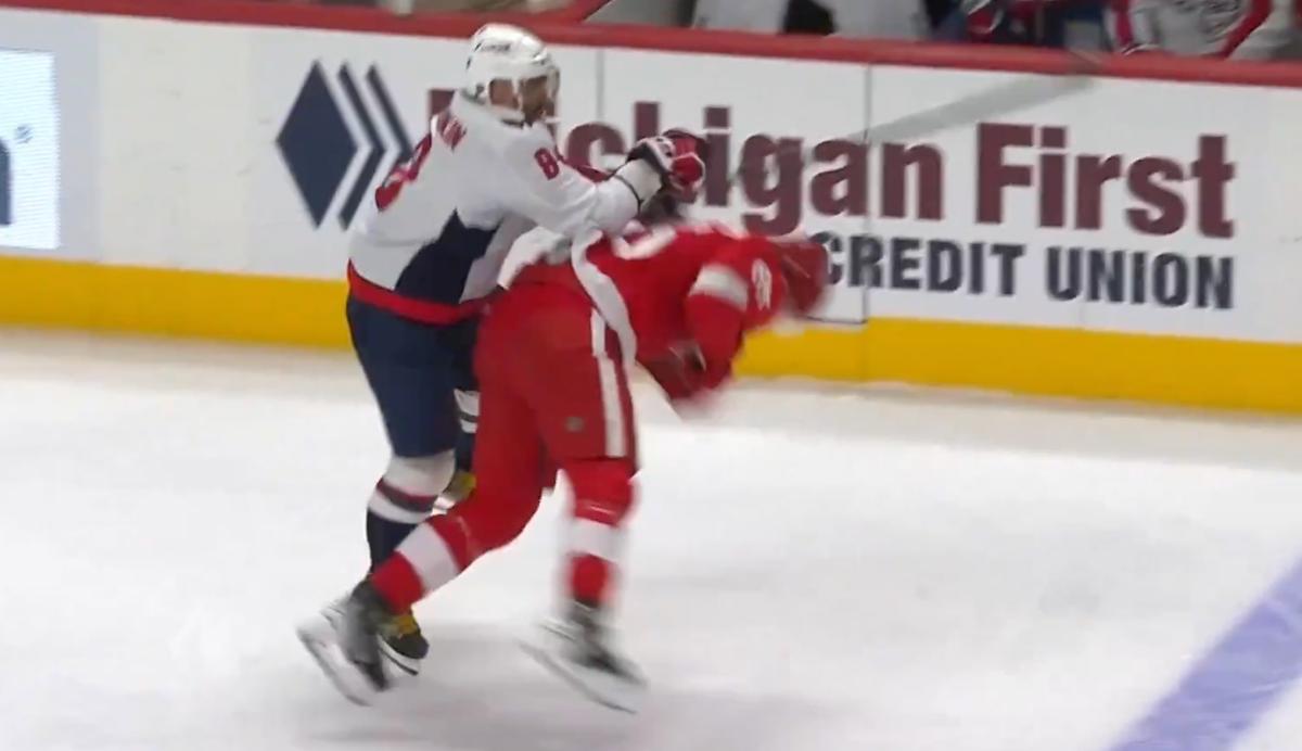 Alex Ovechkin's hit on Elmer Söderblom 