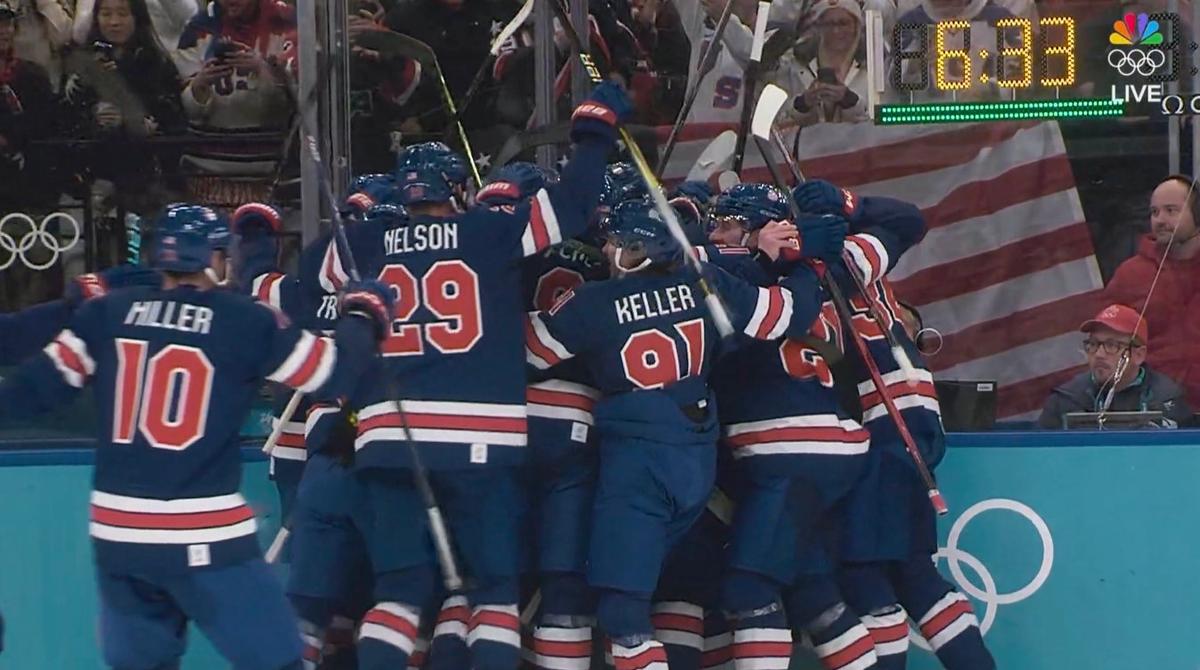 Team USA wins in overtime. 