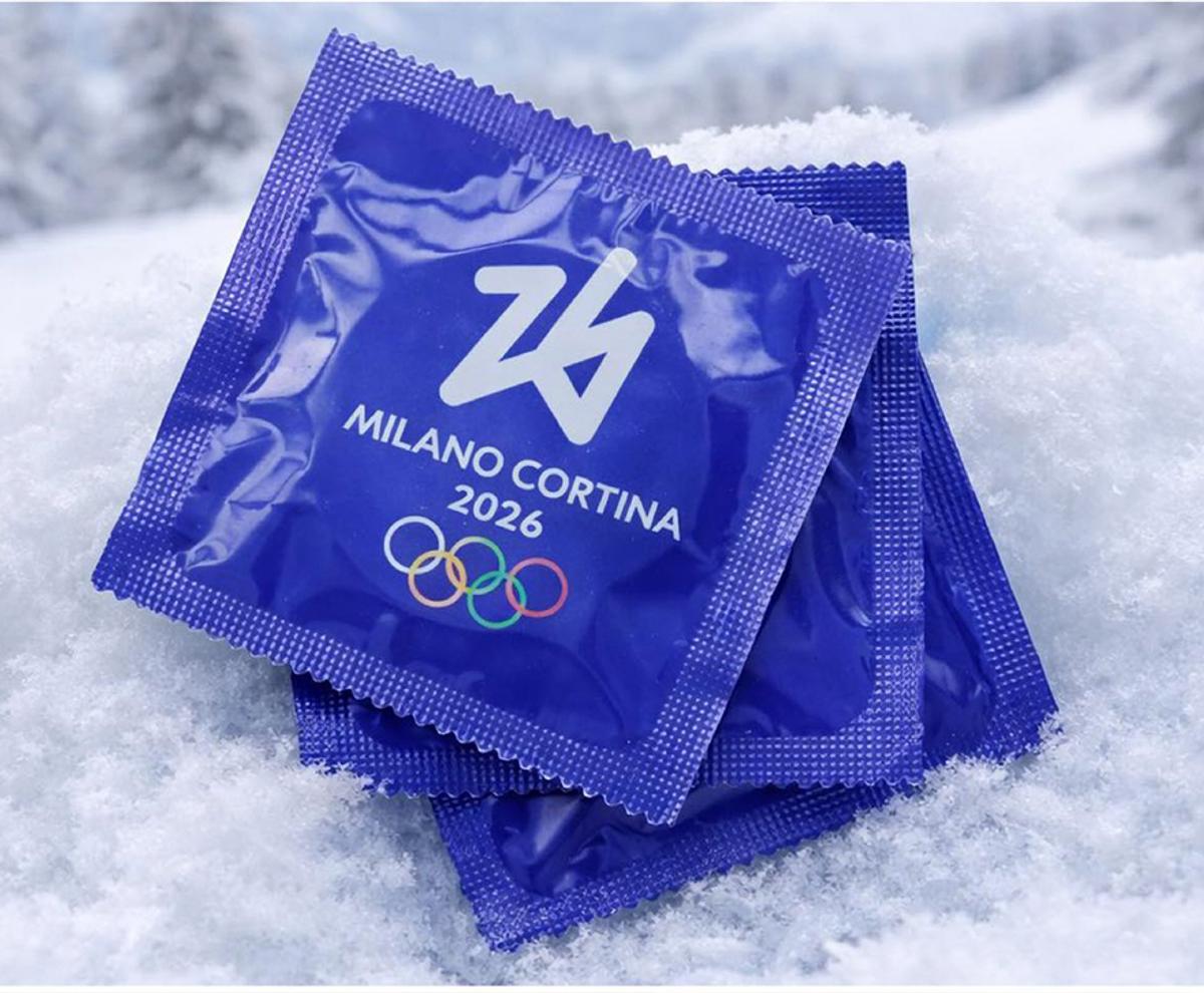 Condoms, Milan Olympics via Gossip 