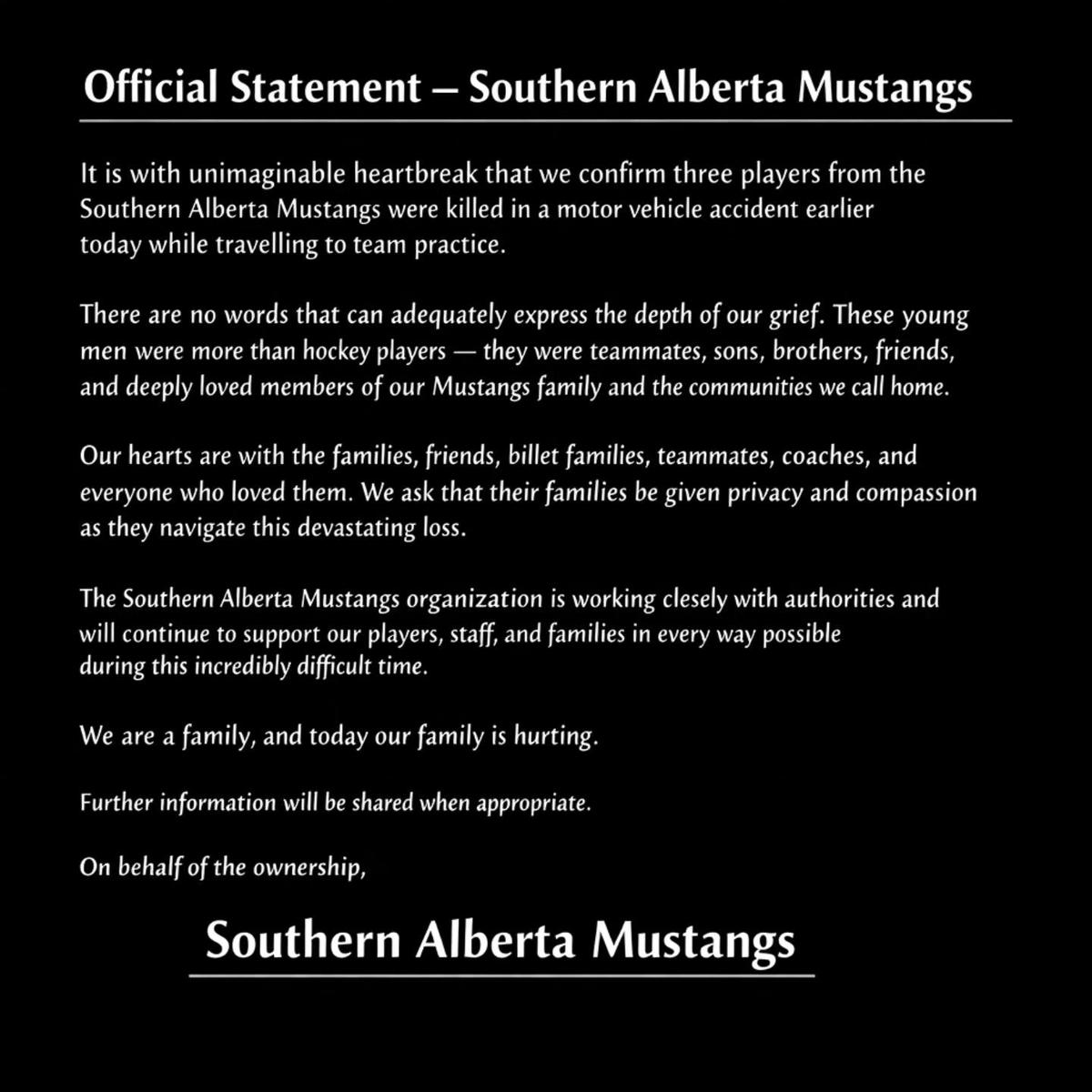 Southern Alberta Mustangs