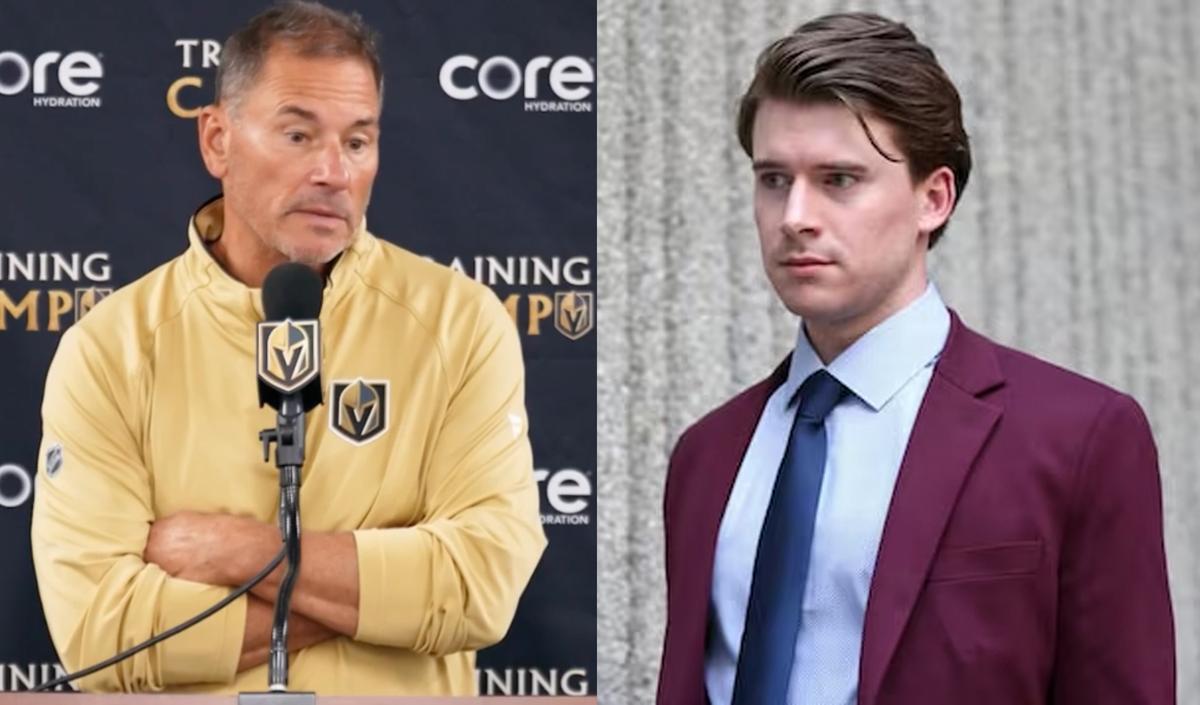 Bruce Cassidy ; Carter Hart