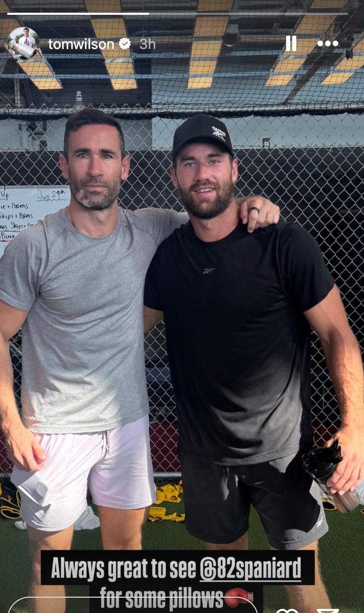 Jorge Blanco and Tom Wilson. 