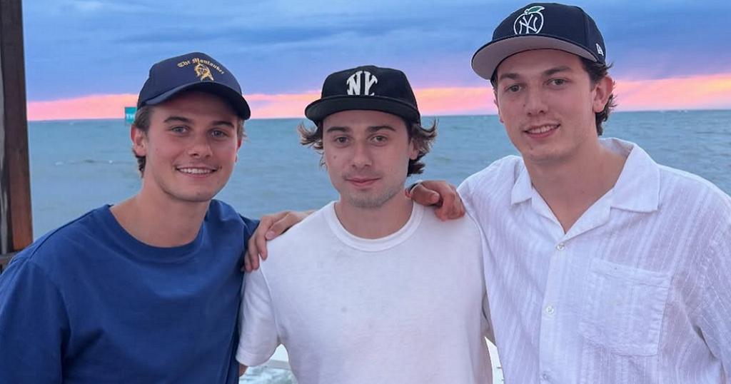 Hughes brothers. Luke Hughes Instagram