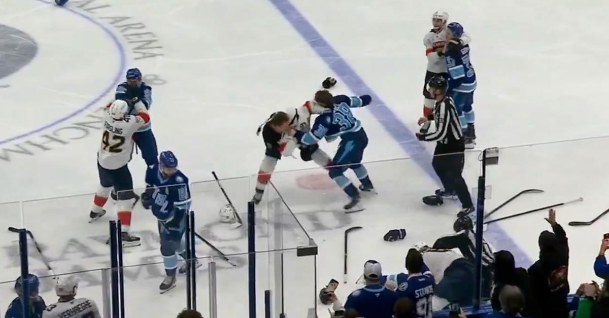 Fight night in Tampa. 