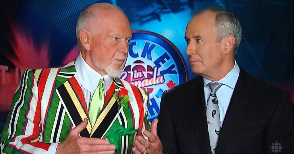 Don Cherry. Ron MacLean.