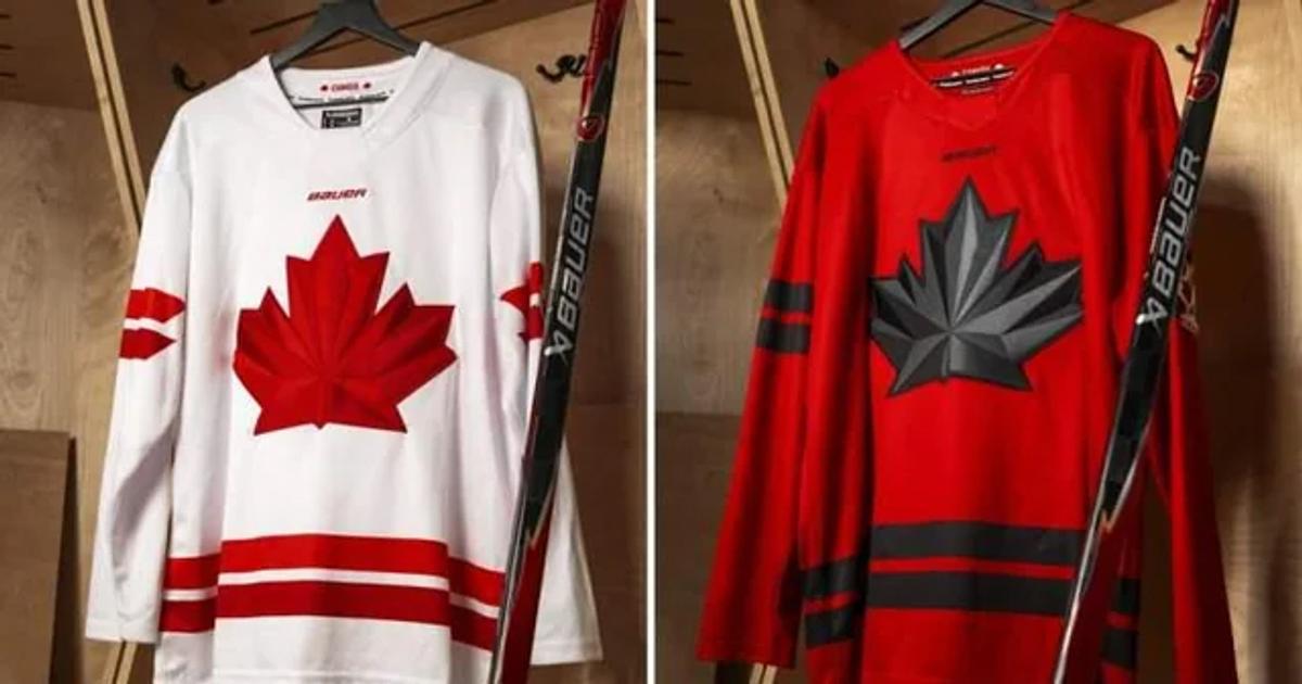 Team Canada, uniforms. 