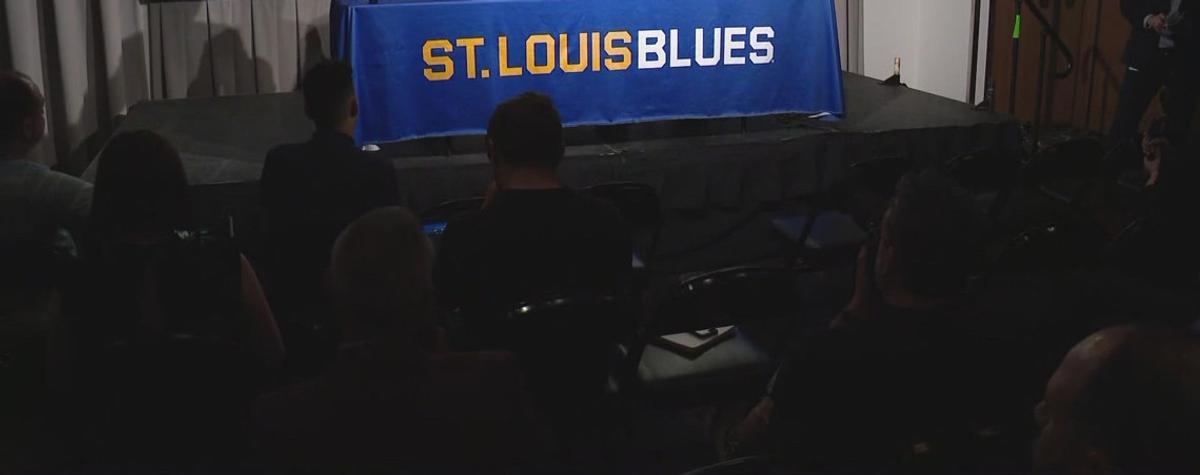 St. Louis Blues, press conference 