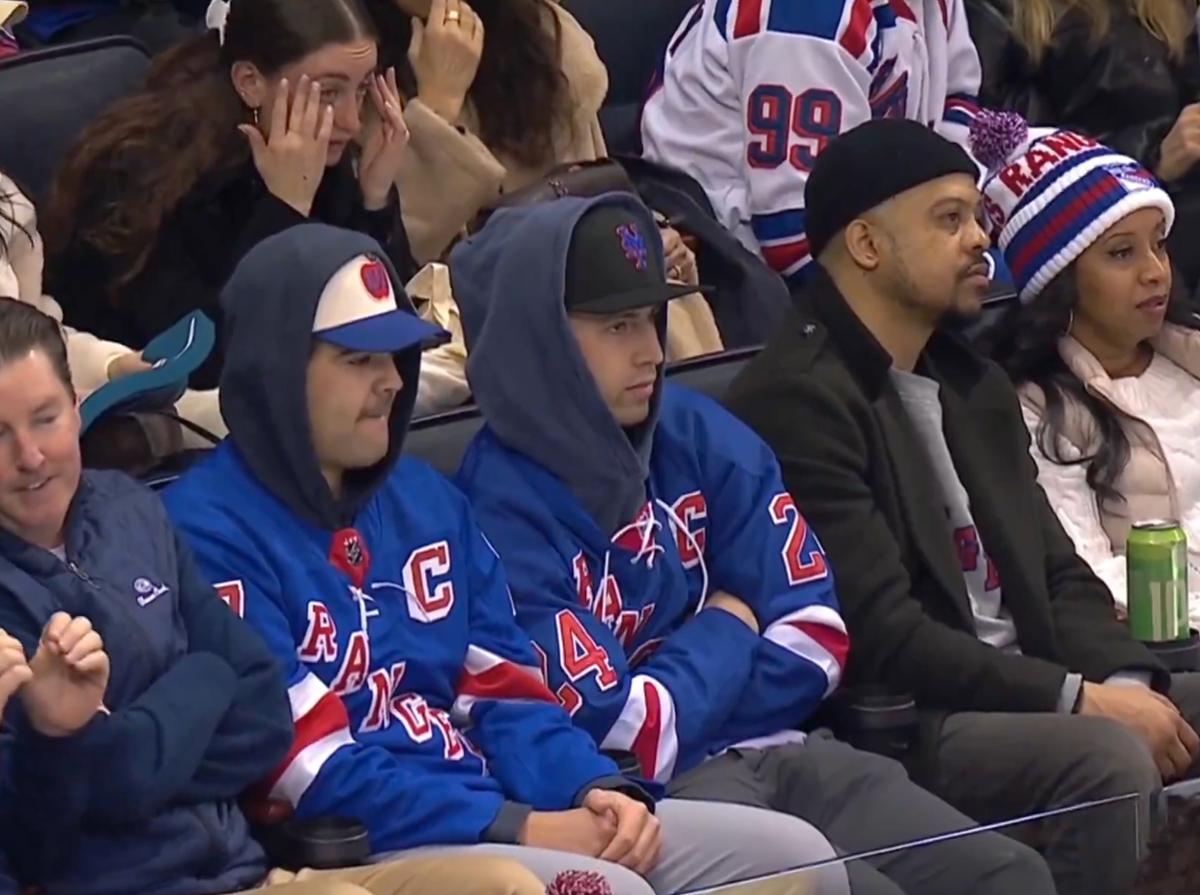 Fans at MSG. 