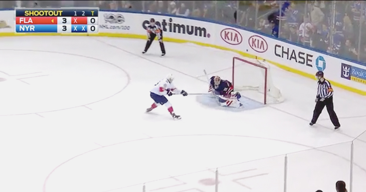Must see: Barkov's shootout winner