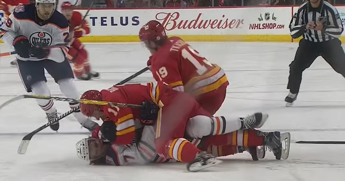 Every crazy moment from the awesome Battle of Alberta last night!