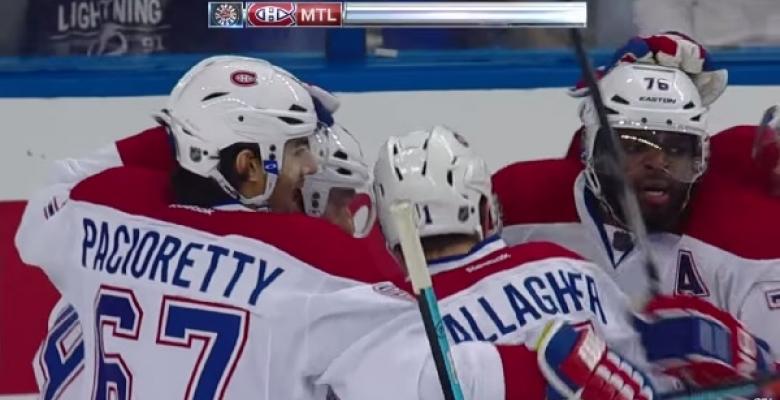 VIDEO: Backs to the wall Montreal jumps out to an early lead.