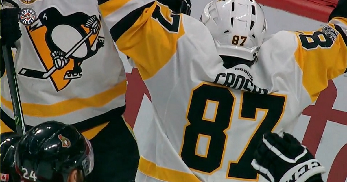 Crosby gives the Penguins a two-goal lead in Game 4.