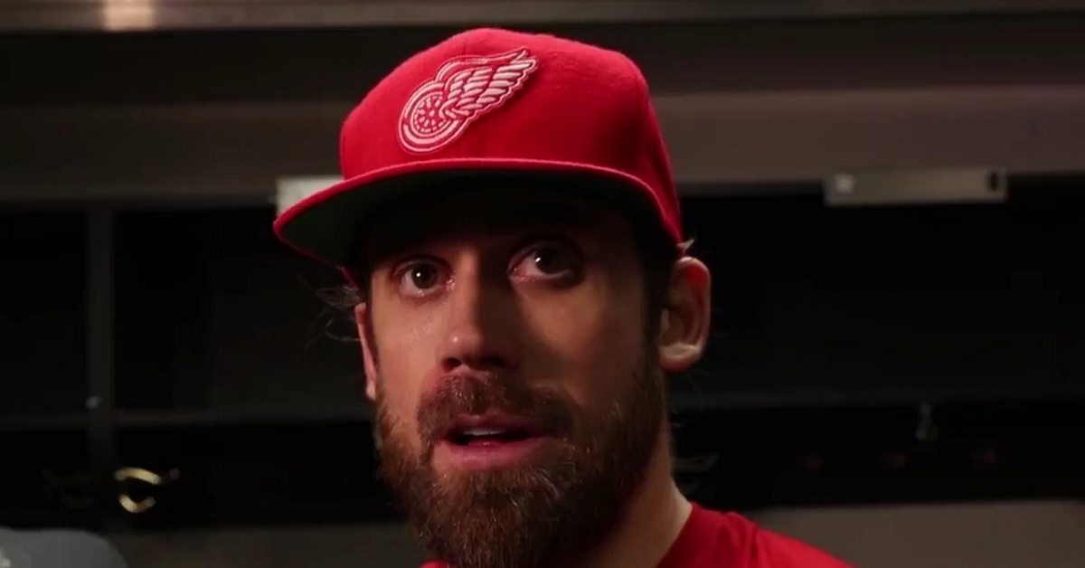 Breaking: An extremely emotional Zetterberg speaks to the media.
