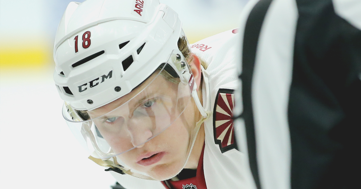 Watch: Dvorak's slick backhander