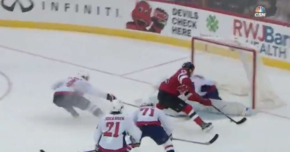 Nico Hischier shows why he was the #1 pick in the draft on Monday night!