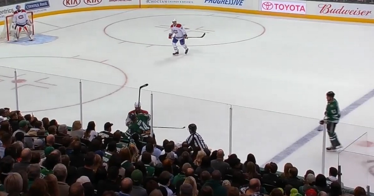 Little brother hits big brother, big brother goes right back after him.