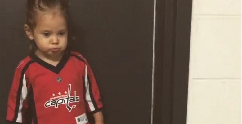 T.J. Oshie's daughter sends a message to the Penguins.