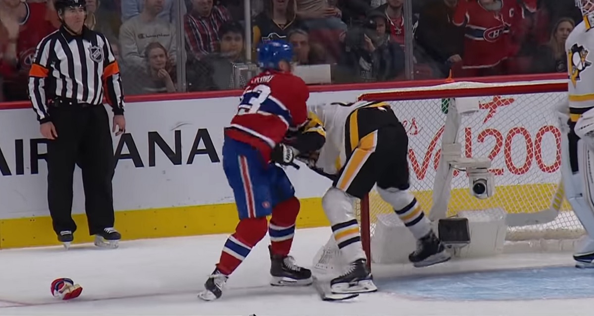 Domi snaps and unloads a barrage on Pettersson.