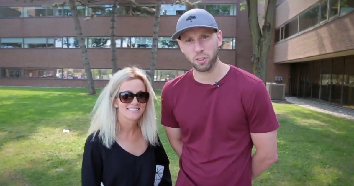 Goaltender Craig Anderson surprises superfan at the hospital. 