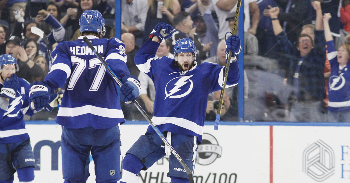 Must see: Kucherov records hat trick in 2nd