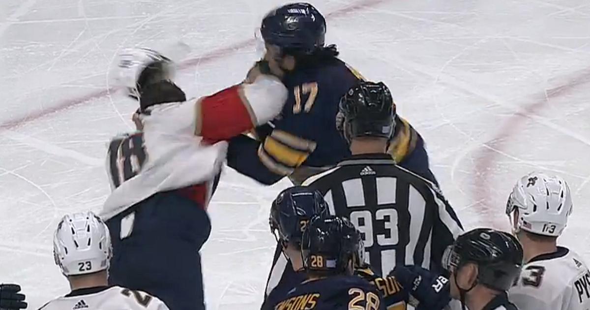 Heavyweights Haley and Nolan trade big shots in a great scrap.