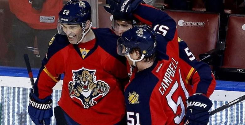 Video: Jaromir Jagr passes another NHL legend on all time scoring list.