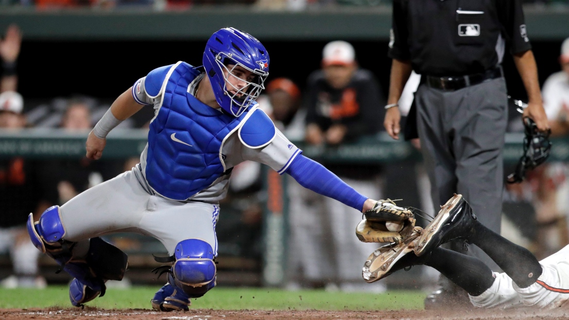 Blue Jays catcher arrested in Florida for exposure of sexual organs