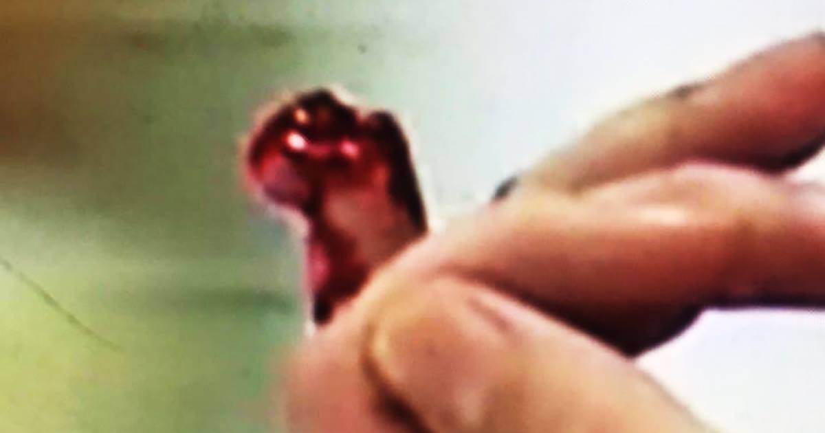 Breaking: Sidney Crosby has literally just cut someone's finger off!