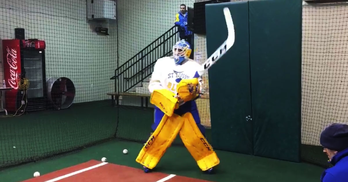 Must See: Carter Hutton is ready for spring training!