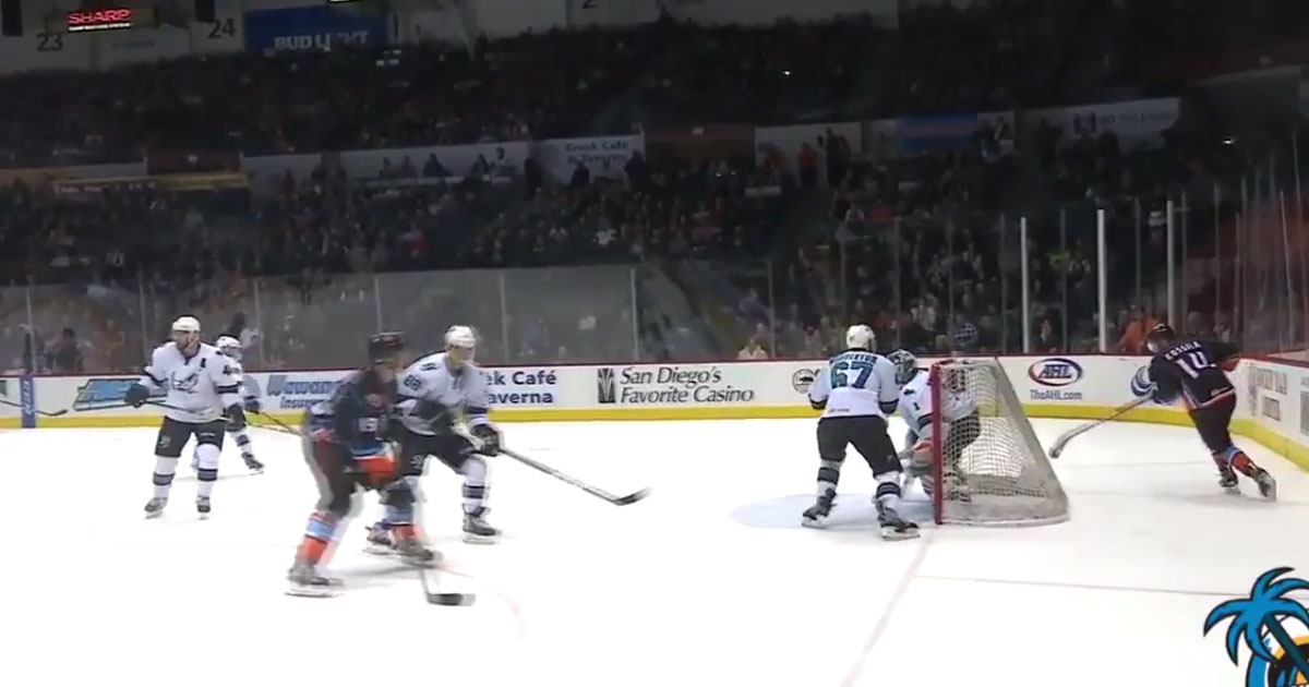 Must See: Ridiculous goal-of-the-year candidate in the AHL.