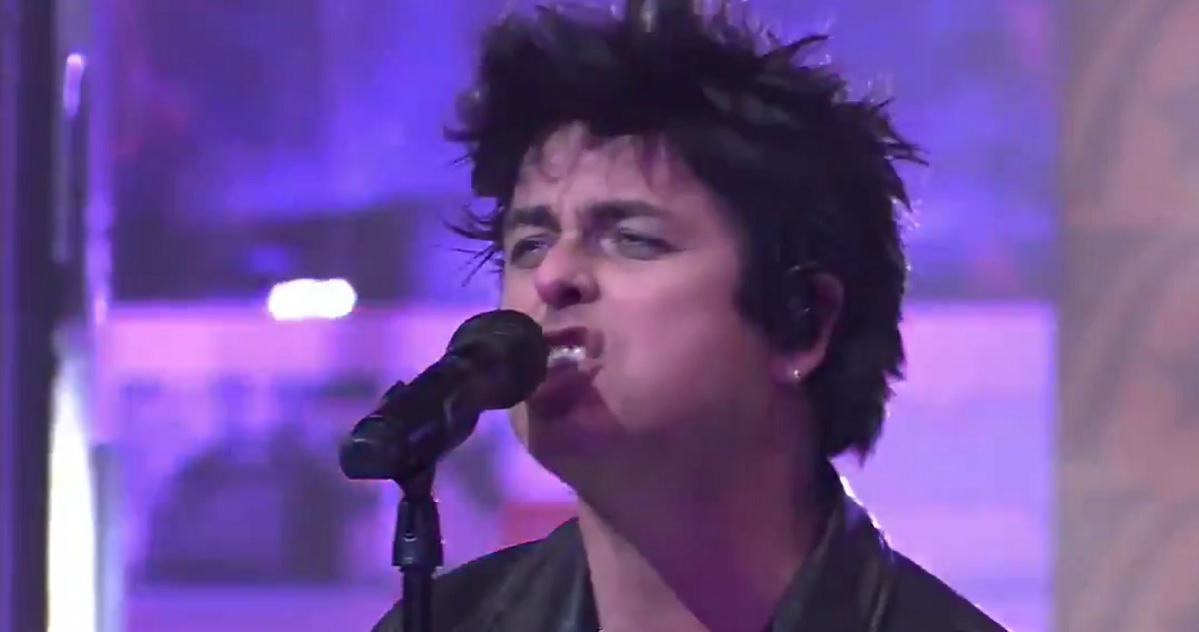 Green Day's Billie Joe drops a massive F-Bomb during All Star Game performance.