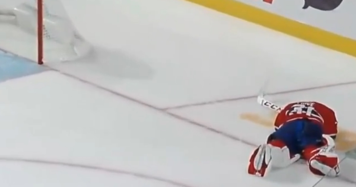 Carey Price makes one of the worst plays of his NHL career in the final game of the preseason.
