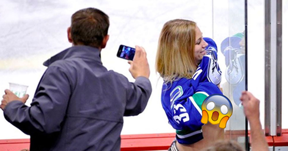 Five times women showed off their… assets during an NHL game