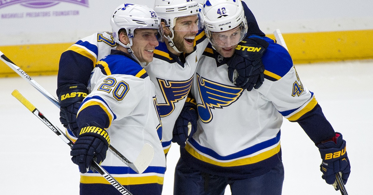 Exhibition game? David Backes crushes former teammate Alex Pietrangelo anyways!