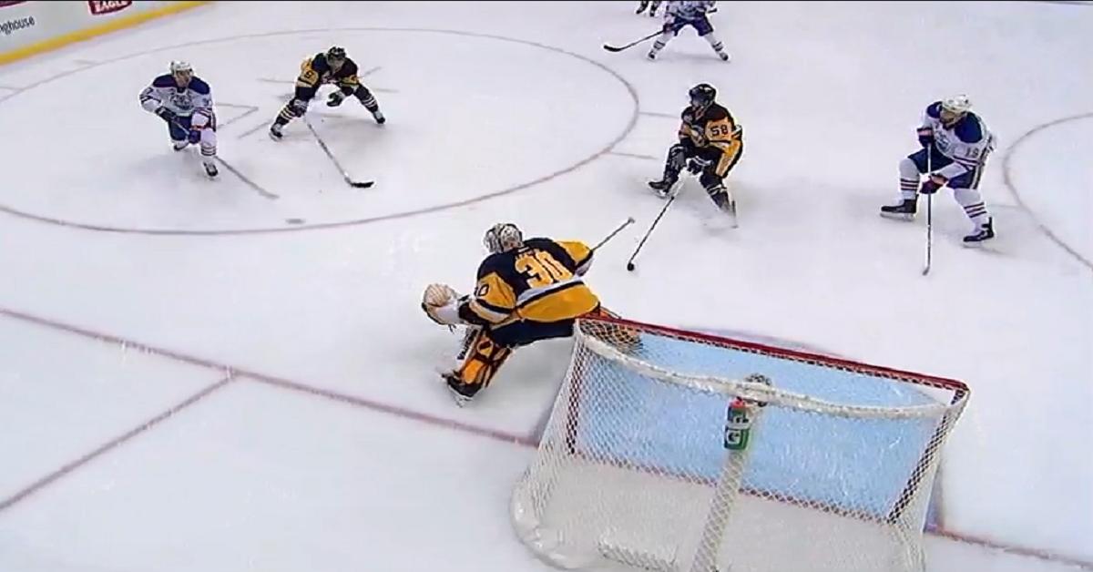 Another example of McDavid's blazing speed.