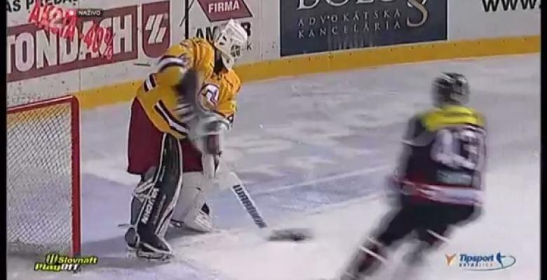 Video: This goalie has ice running through his veins!
