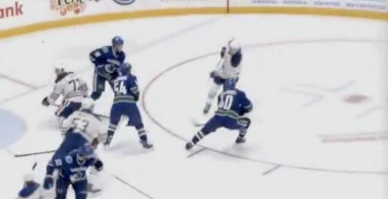 Despite taking huge hit, McDavid gets last laugh against Canucks