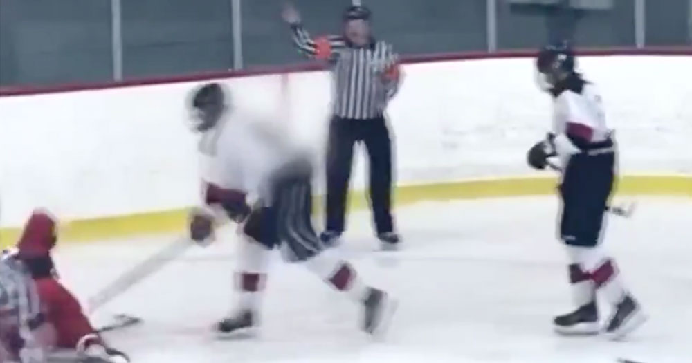 Teenager could get arrested for lumberjack chop on rival’s head! 