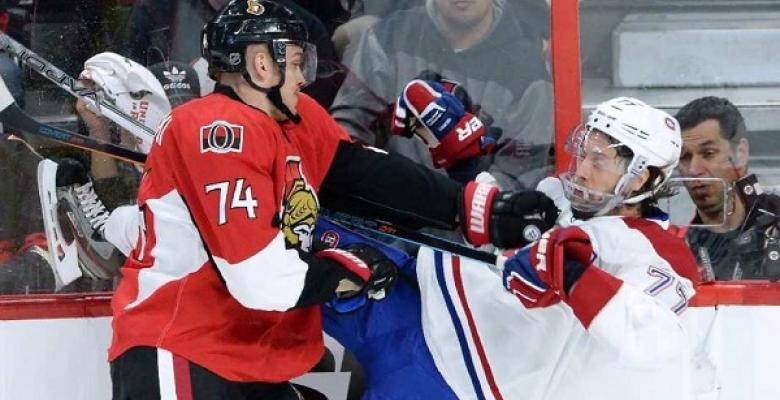 VIDEO: The best hits from the playoffs thus far.