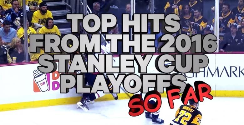 Video: The best hits of the playoffs so far!