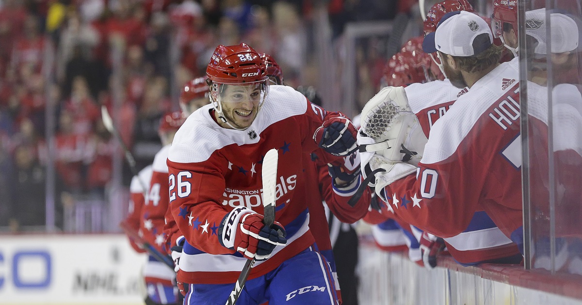 Capitals get a penalty shot and they give it to a 4th liner!
