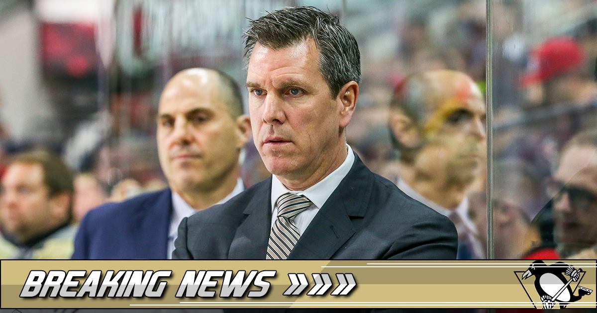 Breaking: Penguins coach reveals a big injury after the game. 