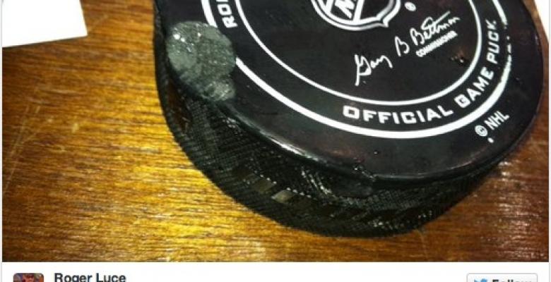 (VIDEO): Blistering One-Timer nearly takes a goalie's head off!