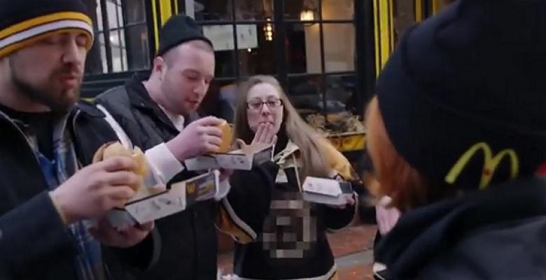 Habs and McDonalds team up to troll Boston Bruins fans.