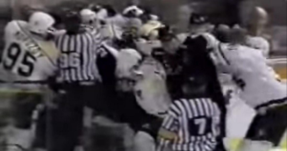 A look back at one of the craziest moments in the Penguins vs Flyers rivalry.