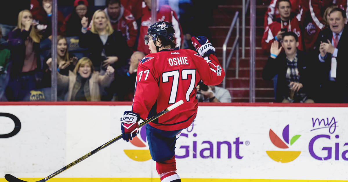 Must see: Goal of the Night - T.J. Oshie