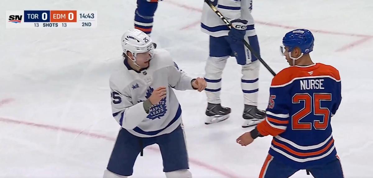 Brandon Carlo and Darnell Nurse