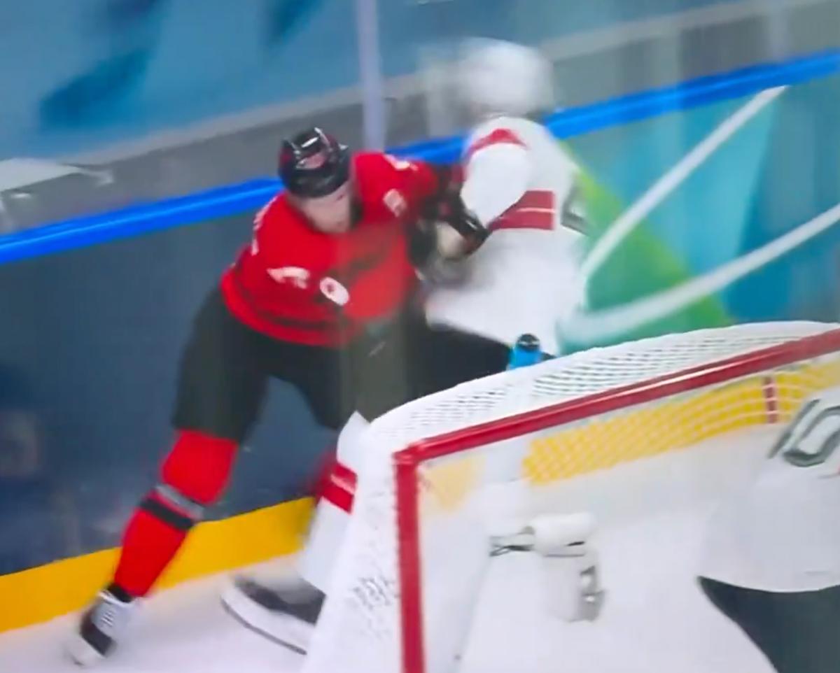 McDavid's hit on Glauser. 